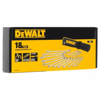 Steeksleutelset DeWALT DWMT19237-1 18 stuks