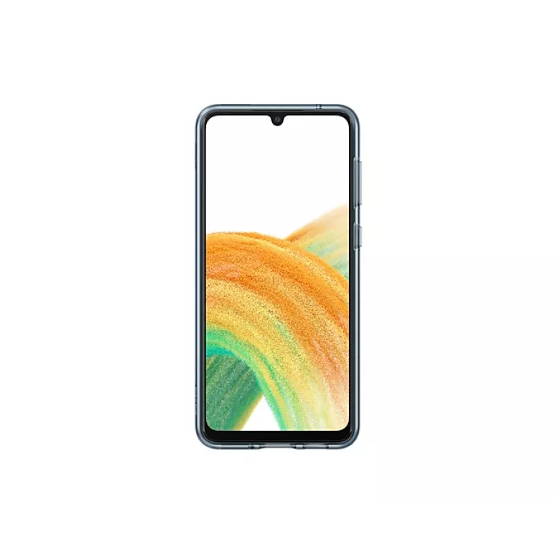 Samsung EF-XA336CBEGWW hoesje Slim Strap Cover voor Galaxy A33 5G, polycarbonaat/TPU, zwart