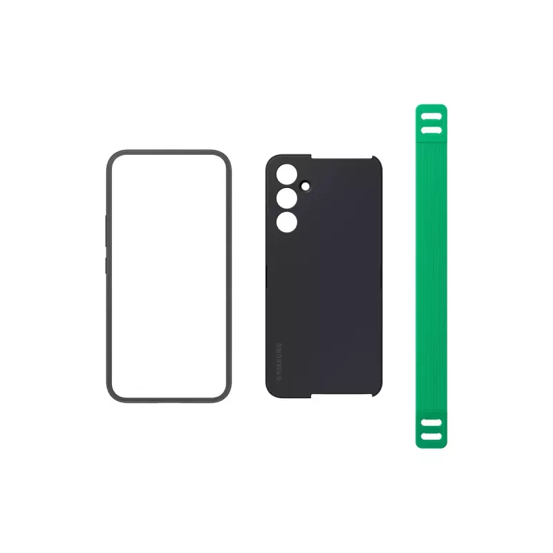 Samsung EF-XA546CBEGWW hoesje Slim Strap Cover voor Galaxy A54 5G, zwart