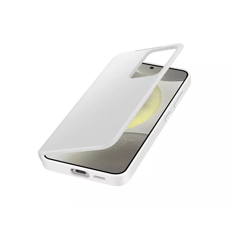 Wallethoesje Samsung Galaxy S24 wit 6,2 inch 1 vak voor kaarten