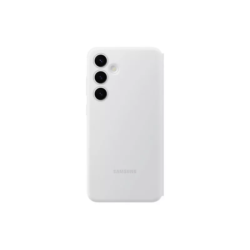 Fliphoesje Samsung Galaxy S24+ wit 6,7 inch 1 vak voor kaarten