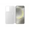 Fliphoesje Samsung Galaxy S24+ wit 6,7 inch 1 vak voor kaarten