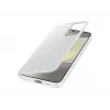 Fliphoesje Samsung Galaxy S24+ wit 6,7 inch 1 vak voor kaarten