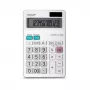 Basic rekenmachine Sharp EL320WB desktop 12-cijferig wit