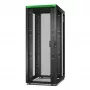 APC Easy Rack ER8220 netwerkkast, 42U, 800 x 1200 mm, met dak, wielen, voeten, 4 beugels en bodem, zonder zijpanelen, zwart