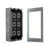 Inbouwbehuizing Fanvil EX101 zwart