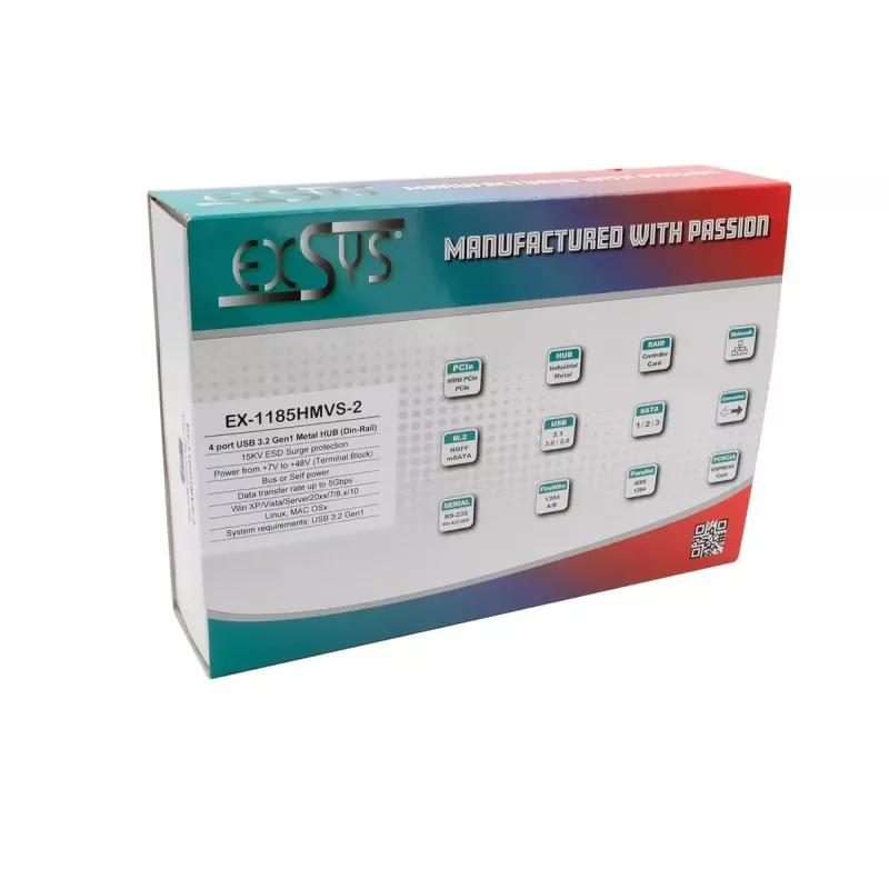 USB-hub EXSYS EX-1185HMVS-2