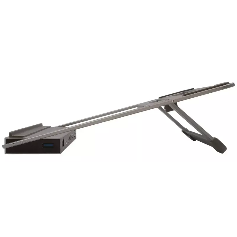 Laptopstandaard EXSYS EX-1223HM zilver USB 3.2 Gen 1 100W