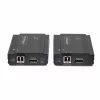 StarTech.com DisplayPort KVM-extender via glasvezel, 4K 60Hz, console-extenderkit, tot 300 m (multimode) met vooraf geïnstalleerde SFP+-modules, 3x USB HID