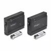 StarTech.com DisplayPort KVM-extender via glasvezel, 4K 60Hz, console-extenderkit, tot 300 m (multimode) met vooraf geïnstalleerde SFP+-modules, 3x USB HID
