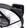 Ventilator Fractal Design Prisma AL-12 12 cm zwart wit