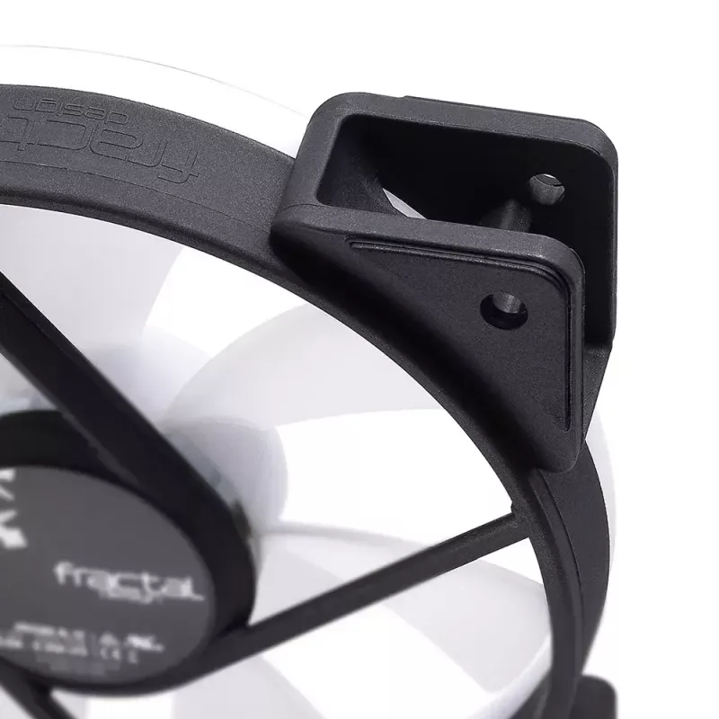 Ventilator Fractal Design Prisma AL-12 12 cm zwart wit