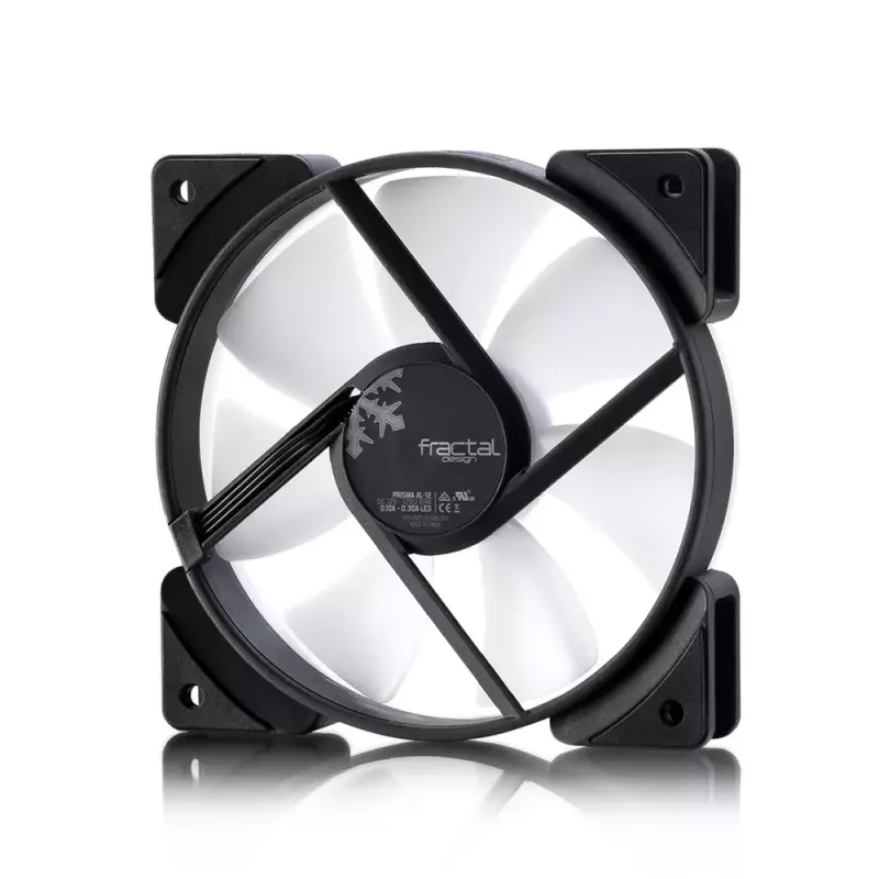 Ventilator Fractal Design Prisma AL-12 12 cm zwart wit