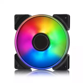 Ventilator Fractal Design Prisma AL-12 12 cm zwart wit