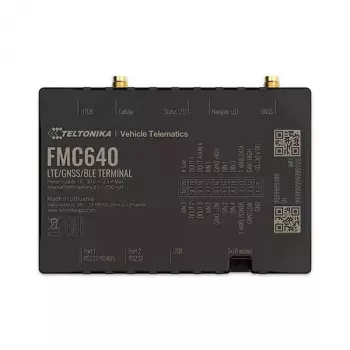 GPS-tracker Teltonika FMC640 auto zwart