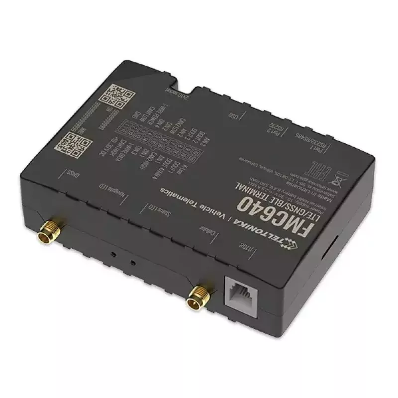 GPS-tracker Teltonika FMC640 auto zwart