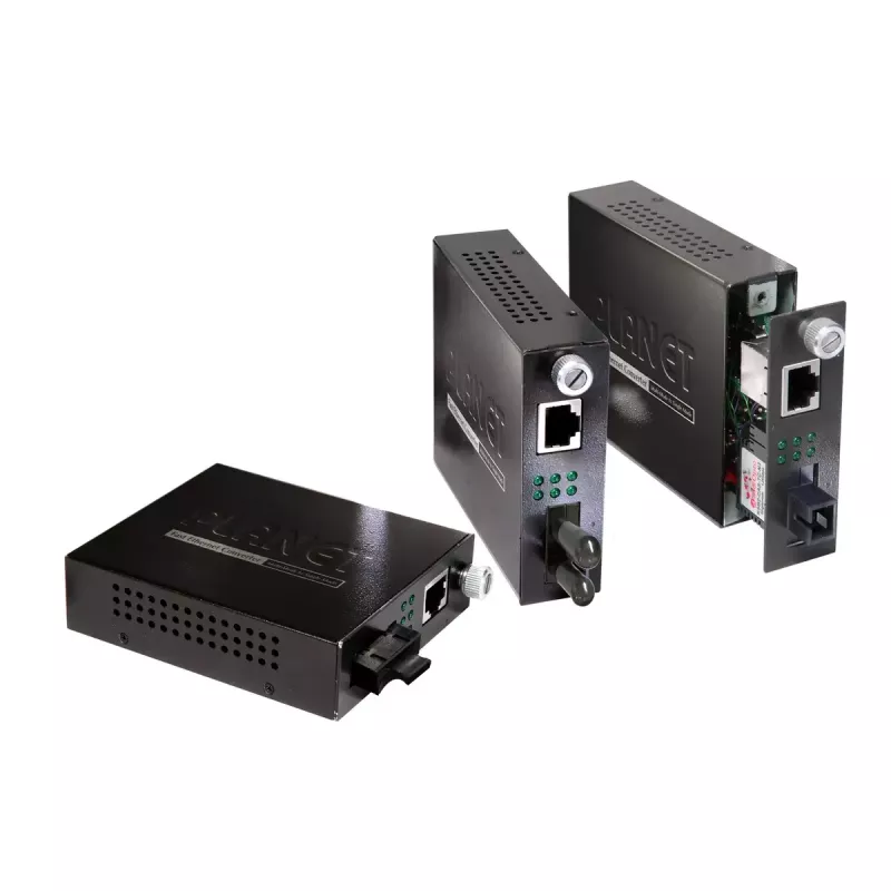 Netwerk-mediaconverter PLANET FST-802