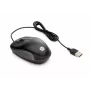 HP USB Travel-muis, dubbelhandig, optisch, USB Type-A, 1000 DPI, zwart