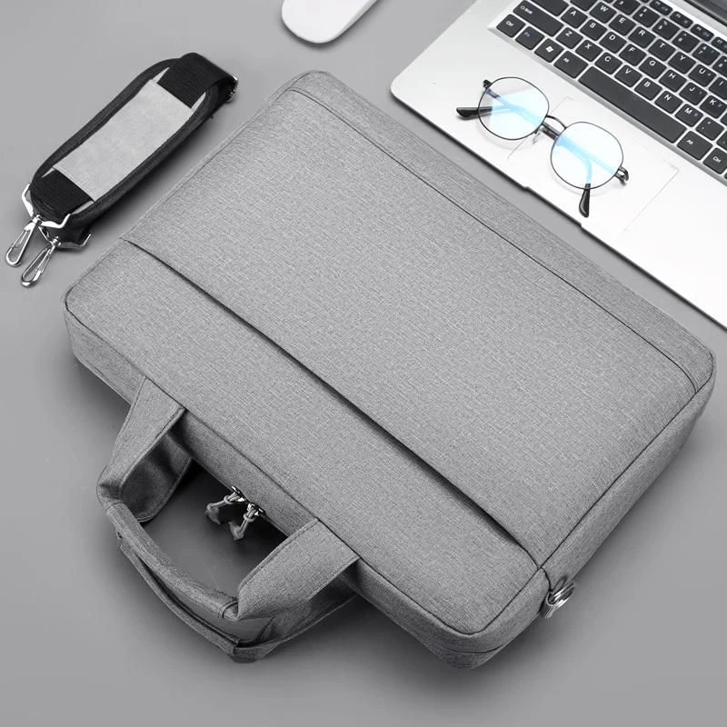 eSTUFF GLB201612 laptoptas 35,8 cm (14,1 inch) schoudertas grijs