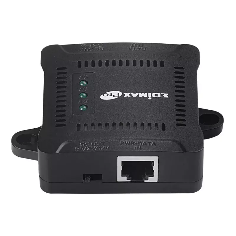 Netwerksplitter Edimax GP-101ST Power over Ethernet PoE zwart