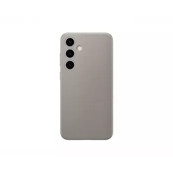 Vegan leer hoesje Samsung Galaxy S24+ taupe monochroom