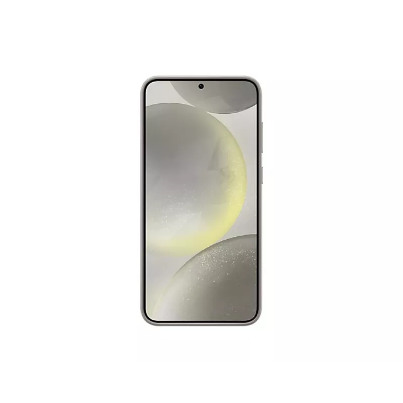 Vegan leer hoesje Samsung Galaxy S24+ taupe monochroom