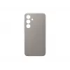 Vegan leer hoesje Samsung Galaxy S24+ taupe monochroom