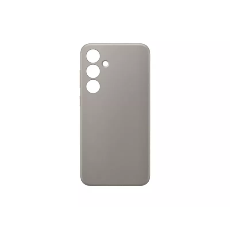 Vegan leer hoesje Samsung Galaxy S24+ taupe monochroom