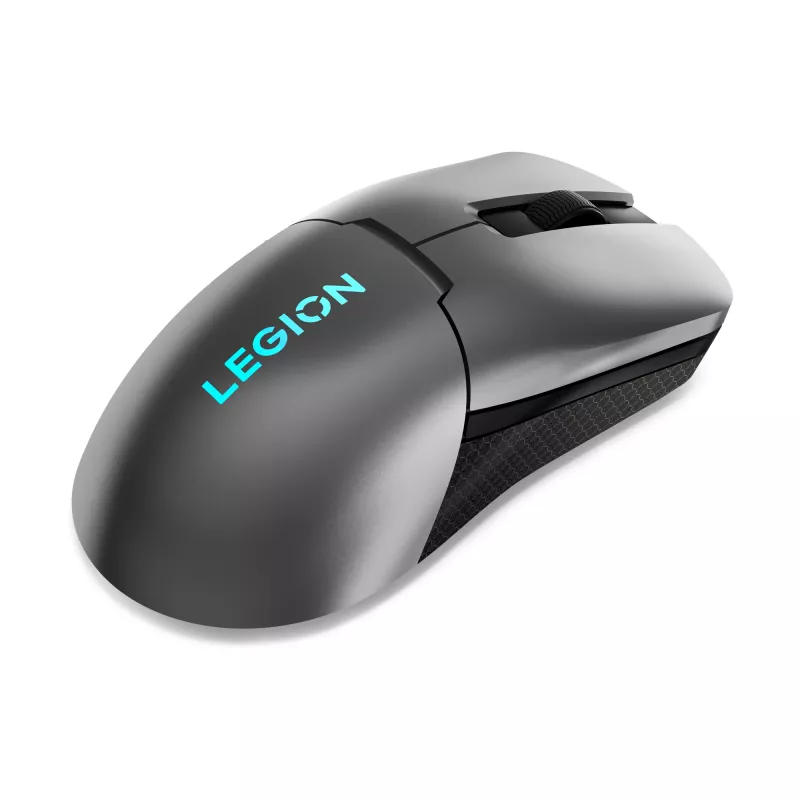 Lenovo Legion M600s draadloze gamingmuis, 2,4 GHz + Bluetooth 5.0, USB-C, optisch, 6 knoppen, grijs/zwart