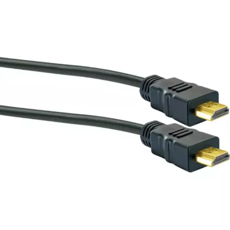 HDMI-kabel Schwaiger HDM150 013 15m Type-A zwart goud
