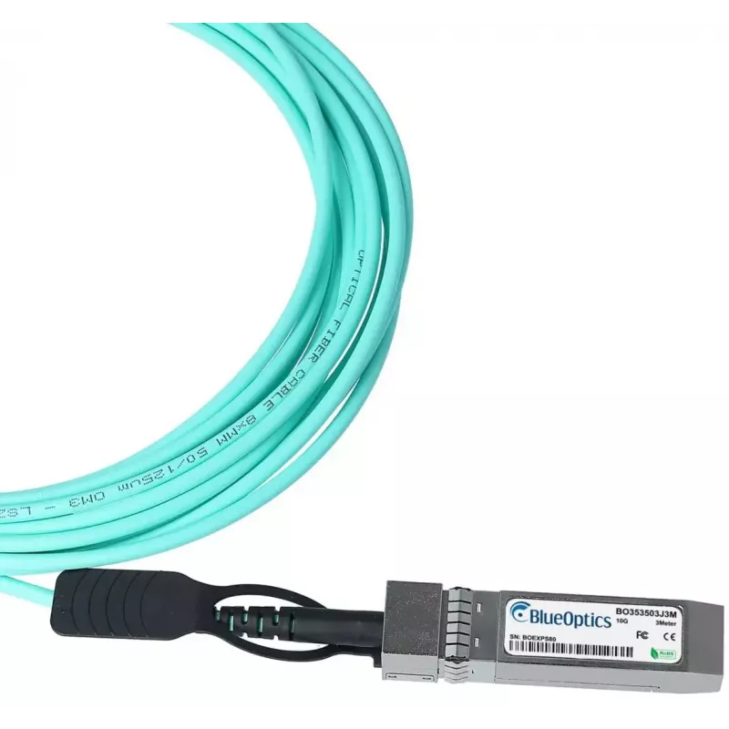 BlueOptics H-SFP+AOC2M-BO InfiniBand-glasvezelkabel 2 m aqua