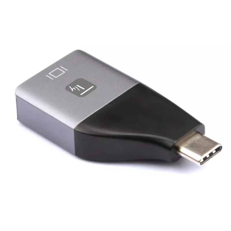 Techly IADAP USBC-DP4K USB-grafische adapter 3840 x 2160 pixels zwart, zilver