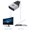 Techly IADAP USBC-DP4K USB-grafische adapter 3840 x 2160 pixels zwart, zilver