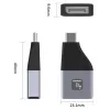 Techly IADAP USBC-DP4K USB-grafische adapter 3840 x 2160 pixels zwart, zilver