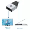 Techly IADAP USBC-HDMI4K USB-grafische adapter 4096 x 2160 pixels zwart, zilver