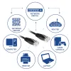 ACT zwart 20 meter U/UTP CAT6 patchkabel met RJ45-stekkers