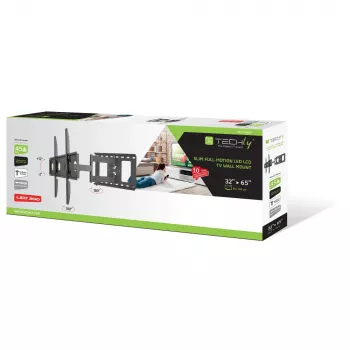 Techly ICA-PLB 148L TV-wandbeugel 165,1 cm (65 inch) zwart