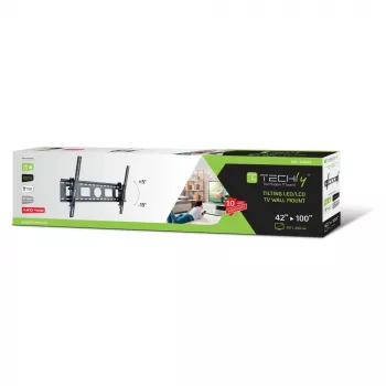 Techly ICA-PLB 622 2,54 m (100 inch) zwart