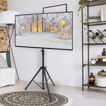 Techly ICA-TR17T wandmontage-displaybeugel 177,8 cm (70 inch) zwart