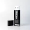 iStorage datAshur BT IS-FL-DBT-256-64 versleutelde USB-stick, 64 GB, USB 3.2 Gen 1, smartphoneauthenticatie via Bluetooth, AES-XTS 256-bit hardwareversleuteling, tweefactorauthenticatie via sms, klaar voor beheer op afstand