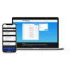 iStorage datAshur BT IS-FL-DBT-256-64 versleutelde USB-stick, 64 GB, USB 3.2 Gen 1, smartphoneauthenticatie via Bluetooth, AES-XTS 256-bit hardwareversleuteling, tweefactorauthenticatie via sms, klaar voor beheer op afstand