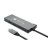 Techly IUSB32C-HUB4HPD laptop-dockingstation/port-replicator bedraad USB 3.2 Gen 2 (3.1 Gen 2) Type-C grijs