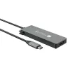 Techly IUSB32C-HUB4HPD laptop-dockingstation/port-replicator bedraad USB 3.2 Gen 2 (3.1 Gen 2) Type-C grijs