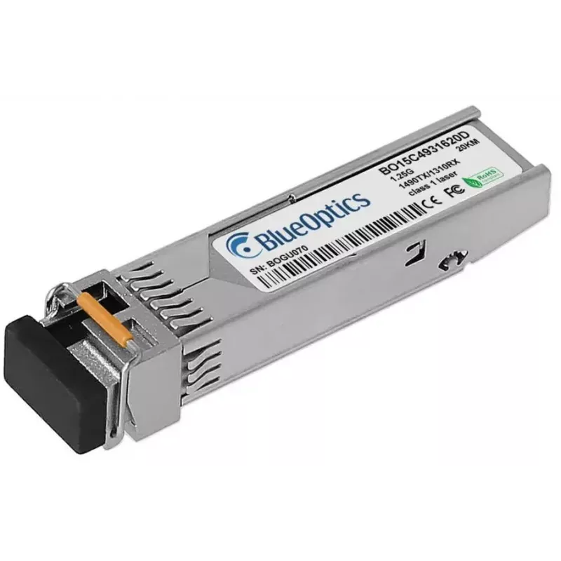 Glasvezel-transceivermodule BlueOptics J9142-61101-BO SFP LC aluminium 20 g