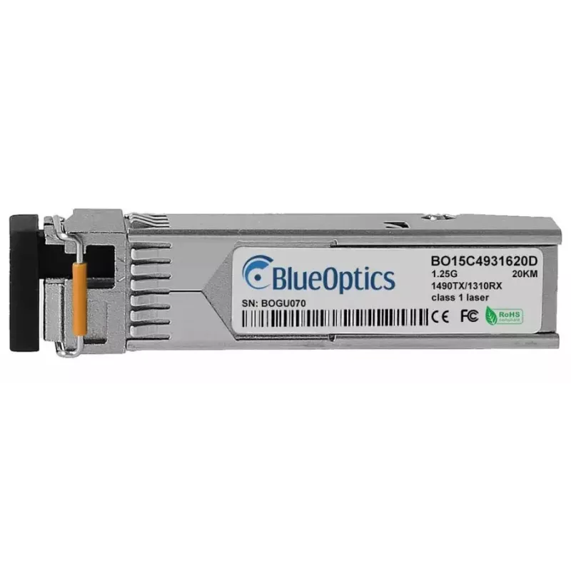 Glasvezel-transceivermodule BlueOptics J9142-61101-BO SFP LC aluminium 20 g