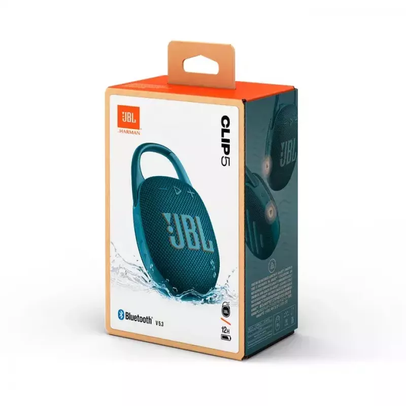 Draagbare luidspreker JBL Clip 5 blauw