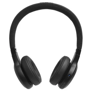 JBL Live 400BT hoofdtelefoon draadloze on-ear headset gesprekken/muziek Bluetooth zwart