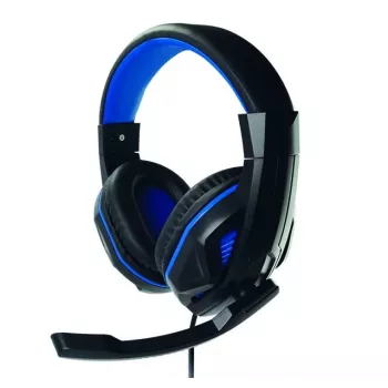 Steelplay HP41 headset bedraad hoofdband gaming zwart, blauw