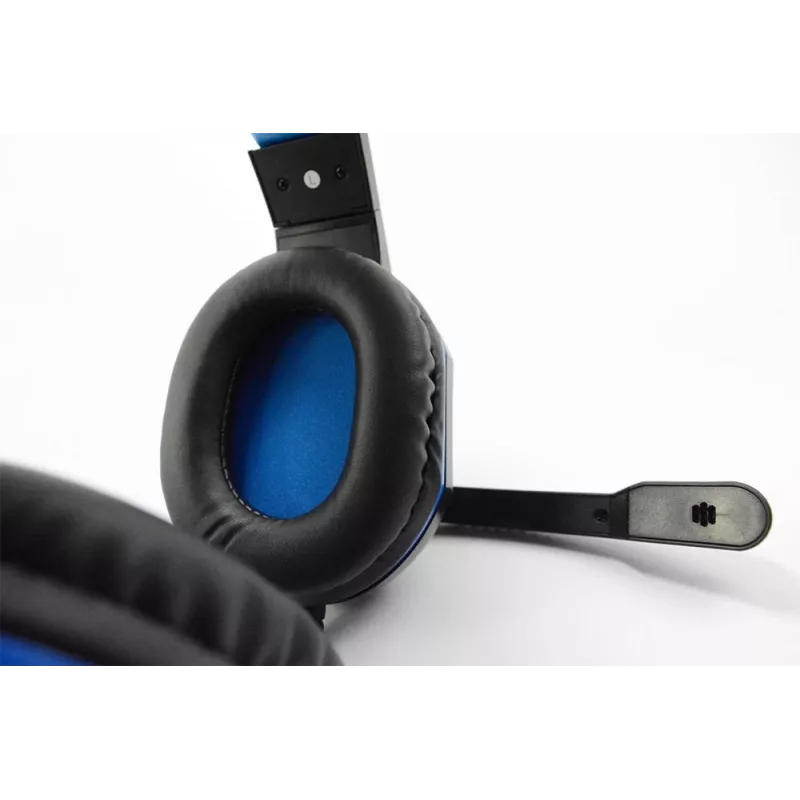 Steelplay HP41 headset bedraad hoofdband gaming zwart, blauw