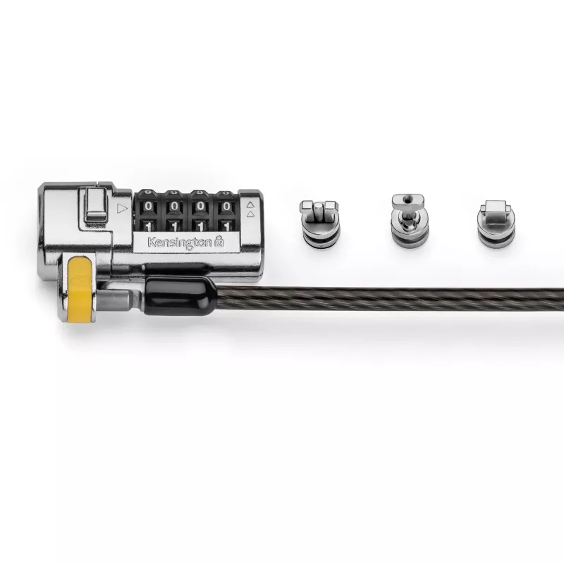 Kensington ClickSafe universeel combinatieslot voor laptop – Master Coded